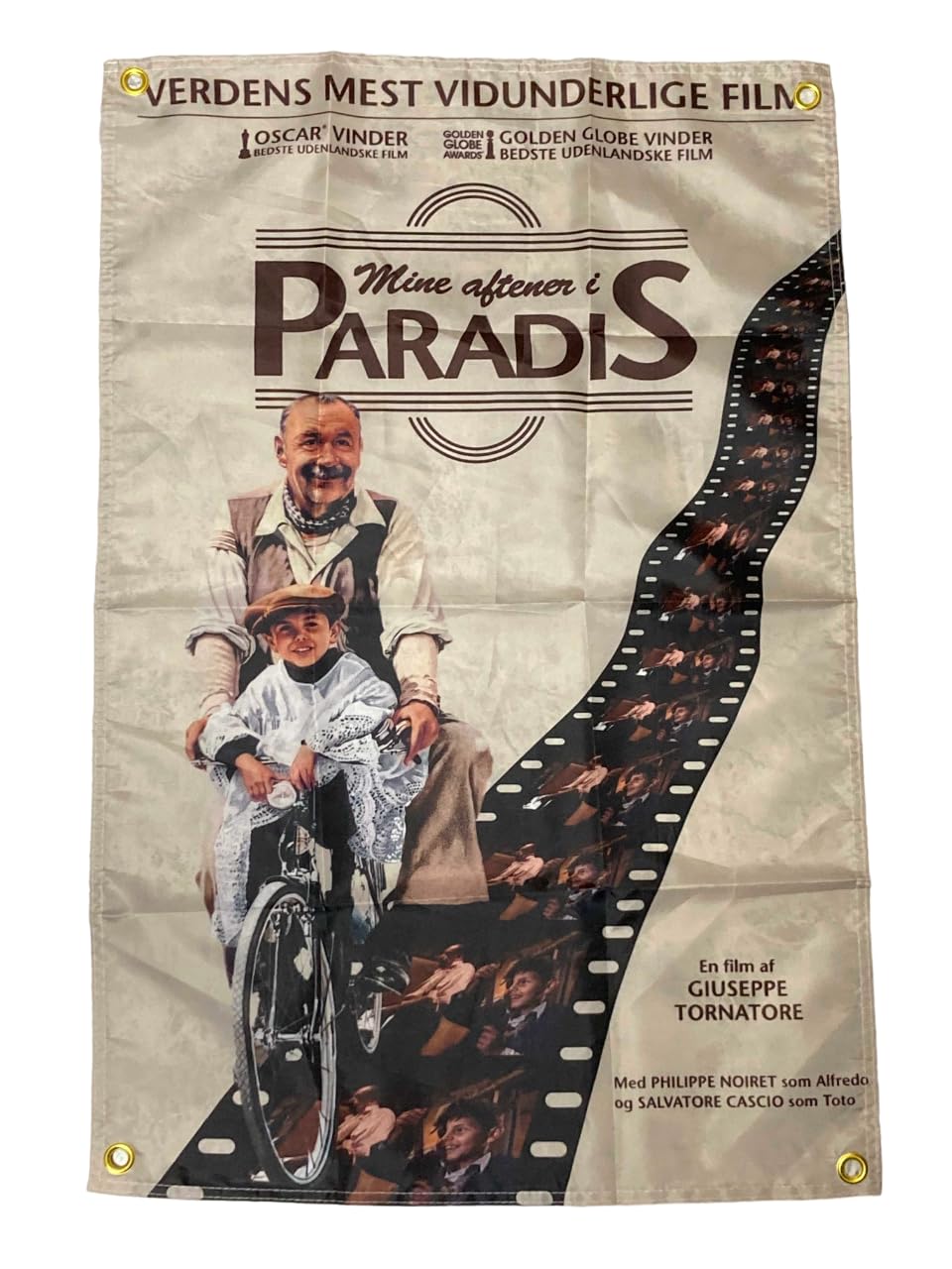 映画ポスター　パラダイス　ヴィンテージ物 Amazon.co.jp: 「ニュー・シネマ・パラダイス 布製 大型 ポスター