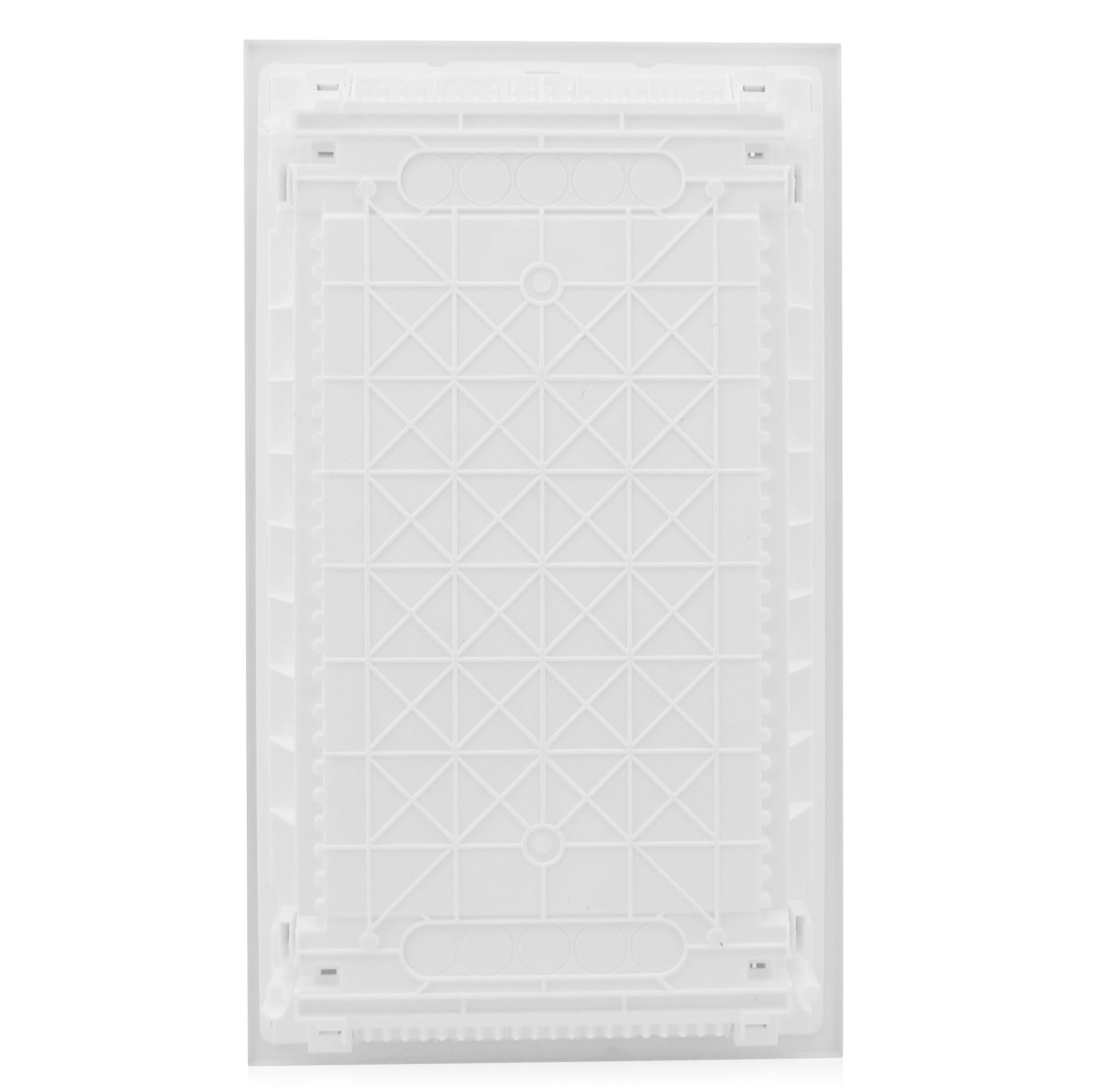 Intratec répartiteur de communication encastré, IP40 – Boîtier multimédia pour maison entièrement connectée, série DIXBOX-XT armoire de distribution pour systèmes multimédias, 592 x 346 x 92 mm, blanc
