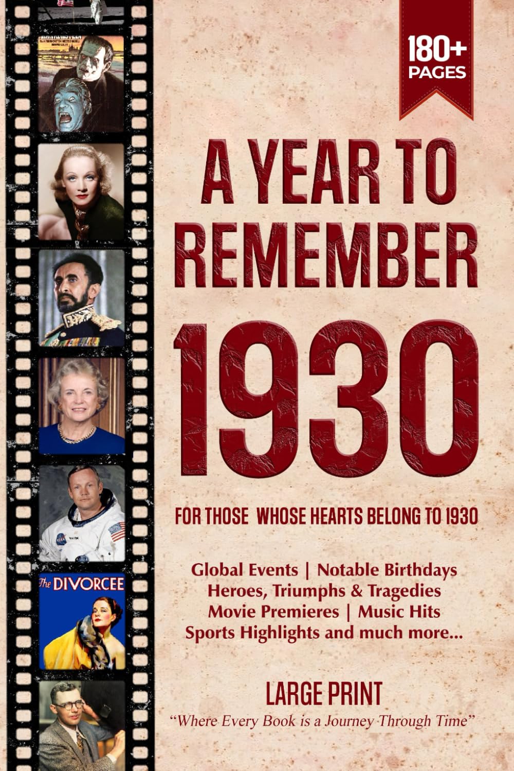 A Year To Remember 1930 History Book: A Nostalgic Tribute for the Radio Babies with Heartfelt Memories of 1930 – An Ideal Gift for Birthdays, Anniversaries, and Special Occasions