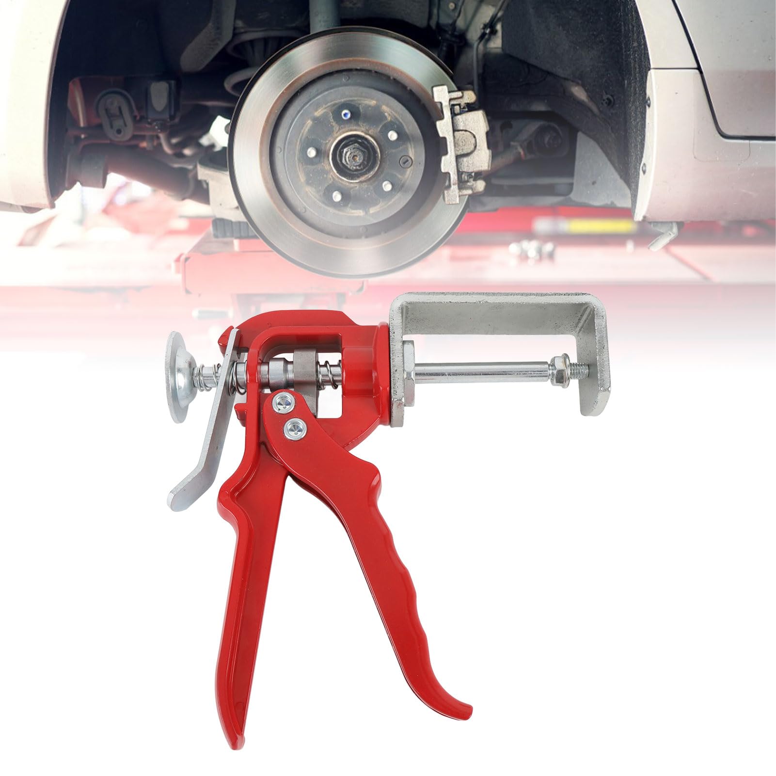 Aluminum Alloy Carbon Steel Speedy Brake Pad Spreader Disc Brake Pad Separator Brake Caliper Compression Tool Suitable for Most Cars and Light Trucks