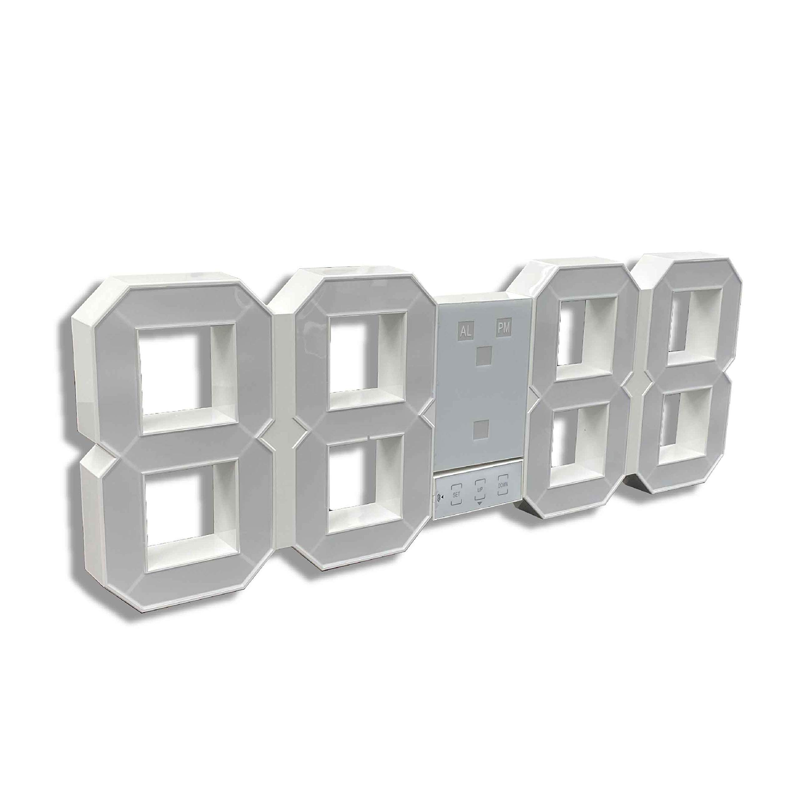 Amazon.co.jp: Tri-ClockBIG 暗闇に数字が浮かび上がる 3D