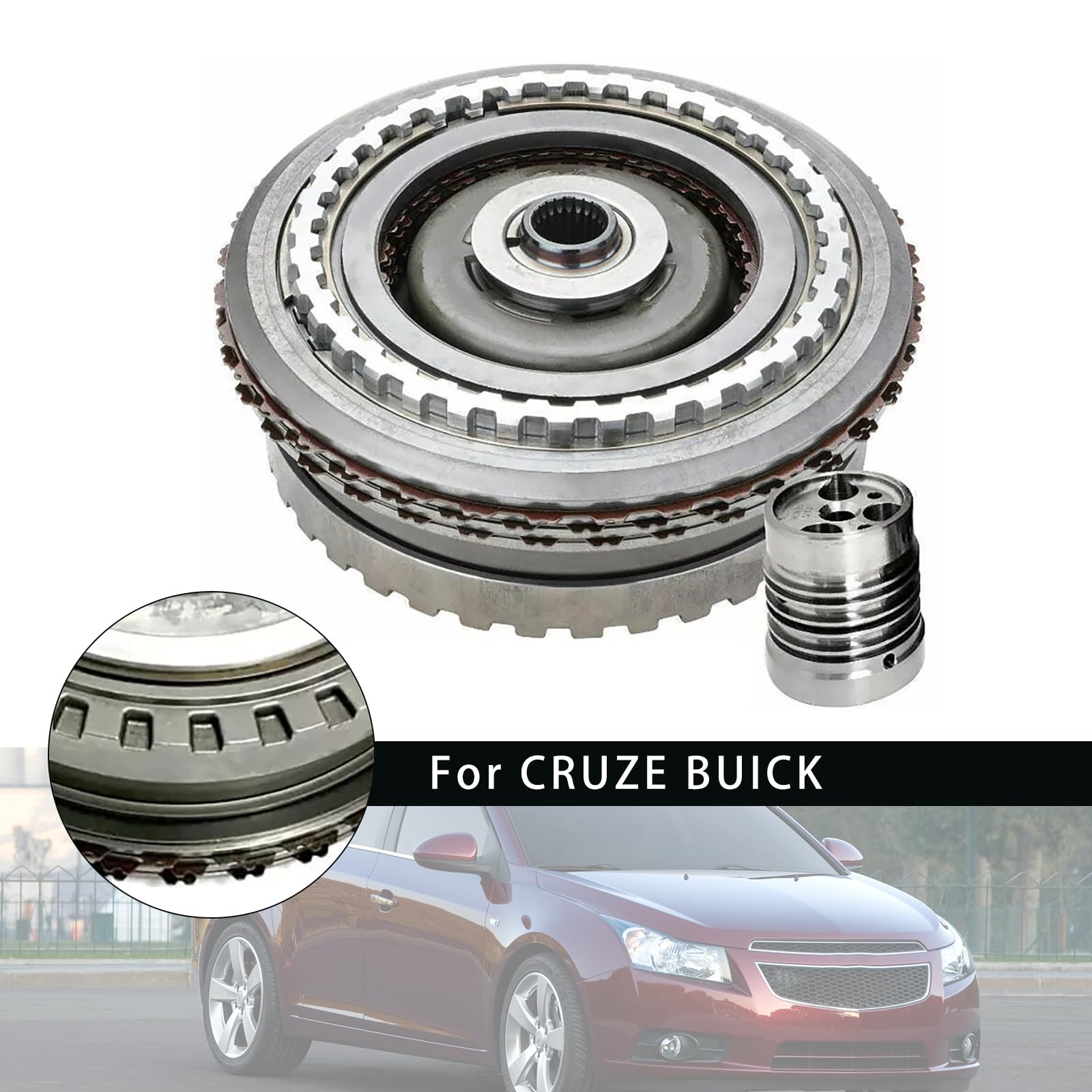 6T40 6T45E 3-4-5 Dual-Drum Rückwärtskupplung 24253300 Fit für Chevy Cruze, Fit für Buick 2010-2016