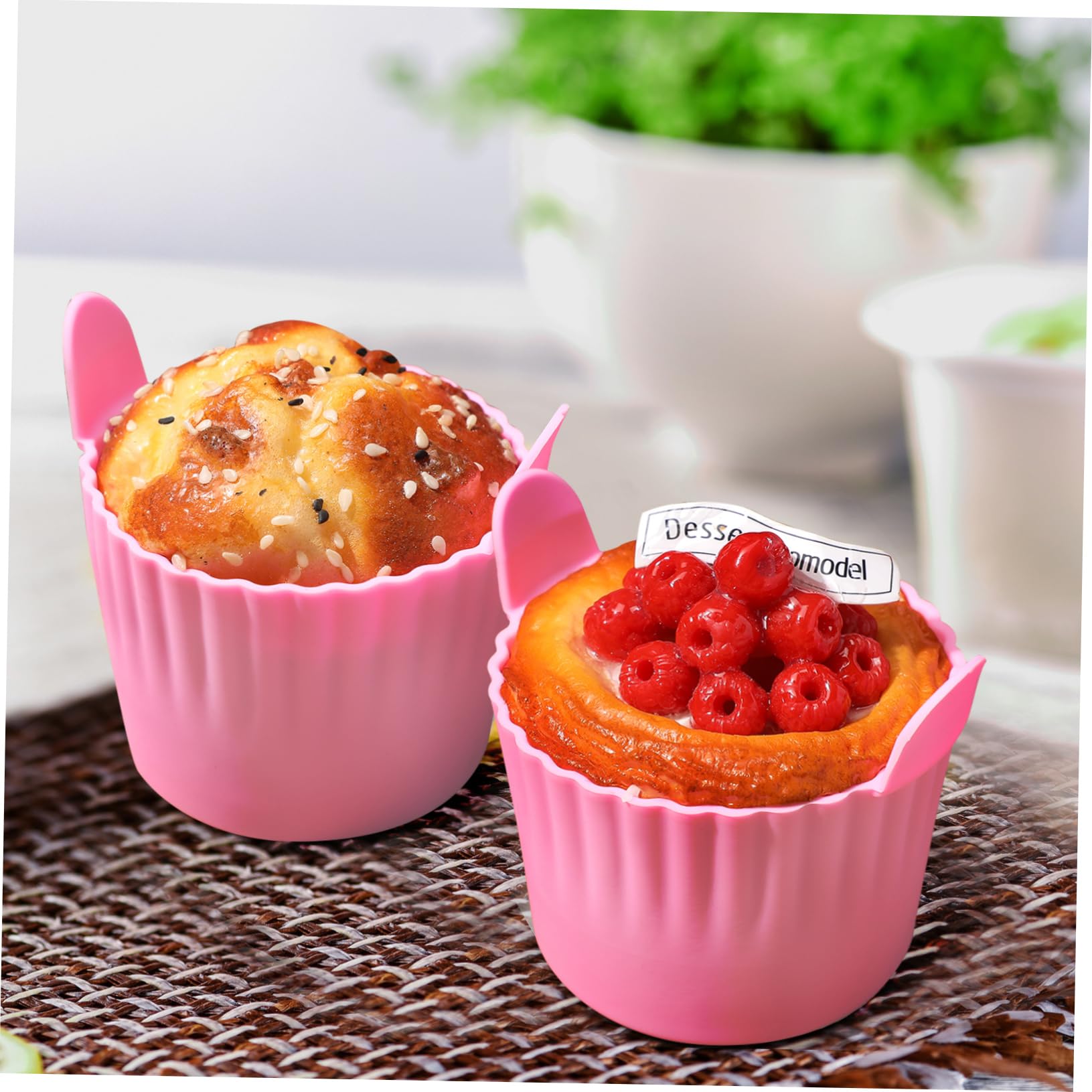 5 Juegos Molde Para Gofres Moldes Para Muffins Para Hornear Moldes Para Pasteles Molde Muffins Ollas De Cocina Moldes Para Muffins De Silicona Moldes De Silicona 4 Uds * 5 Cabilock