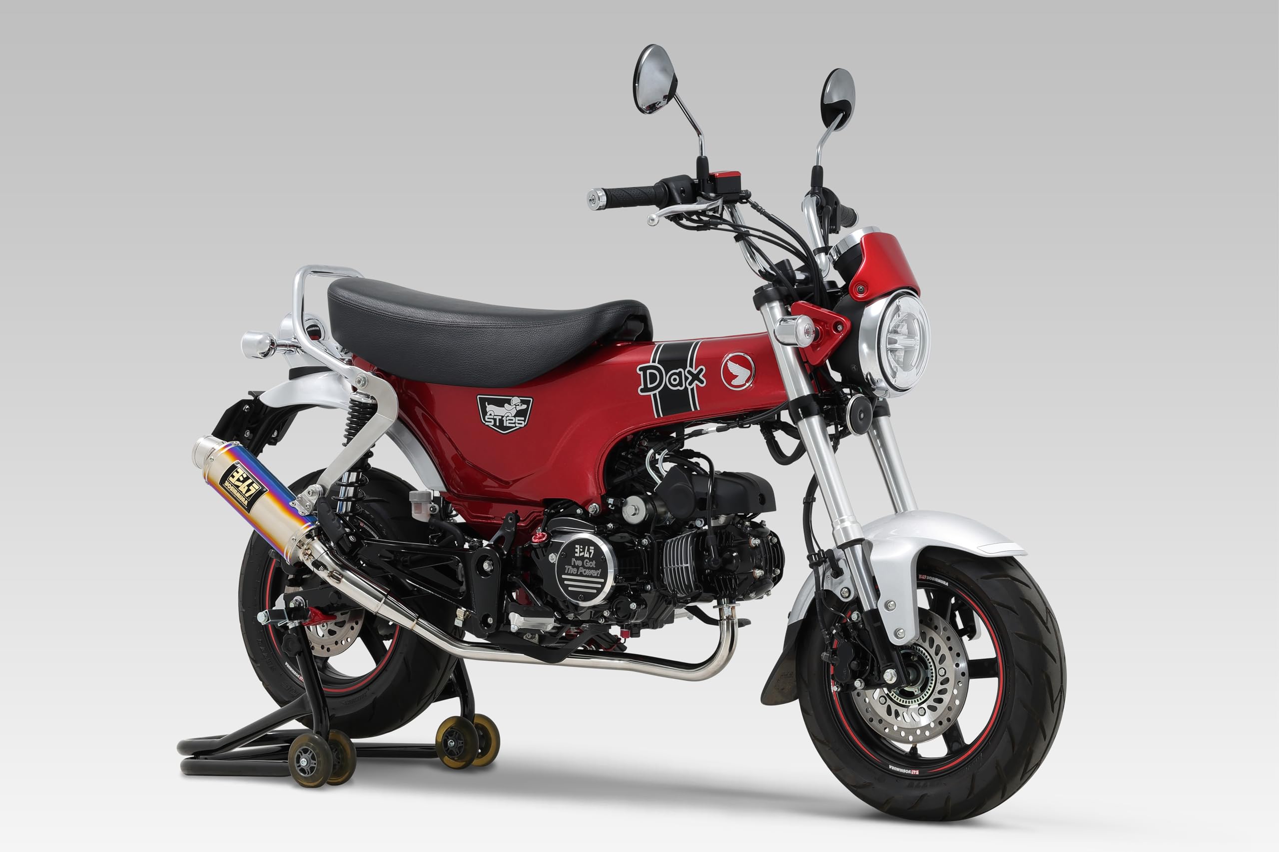 ダックス125 ヨシムラ　マフラー Amazon | ヨシムラ フルエキゾースト ダックス125 (23-26) 機械曲 GP
