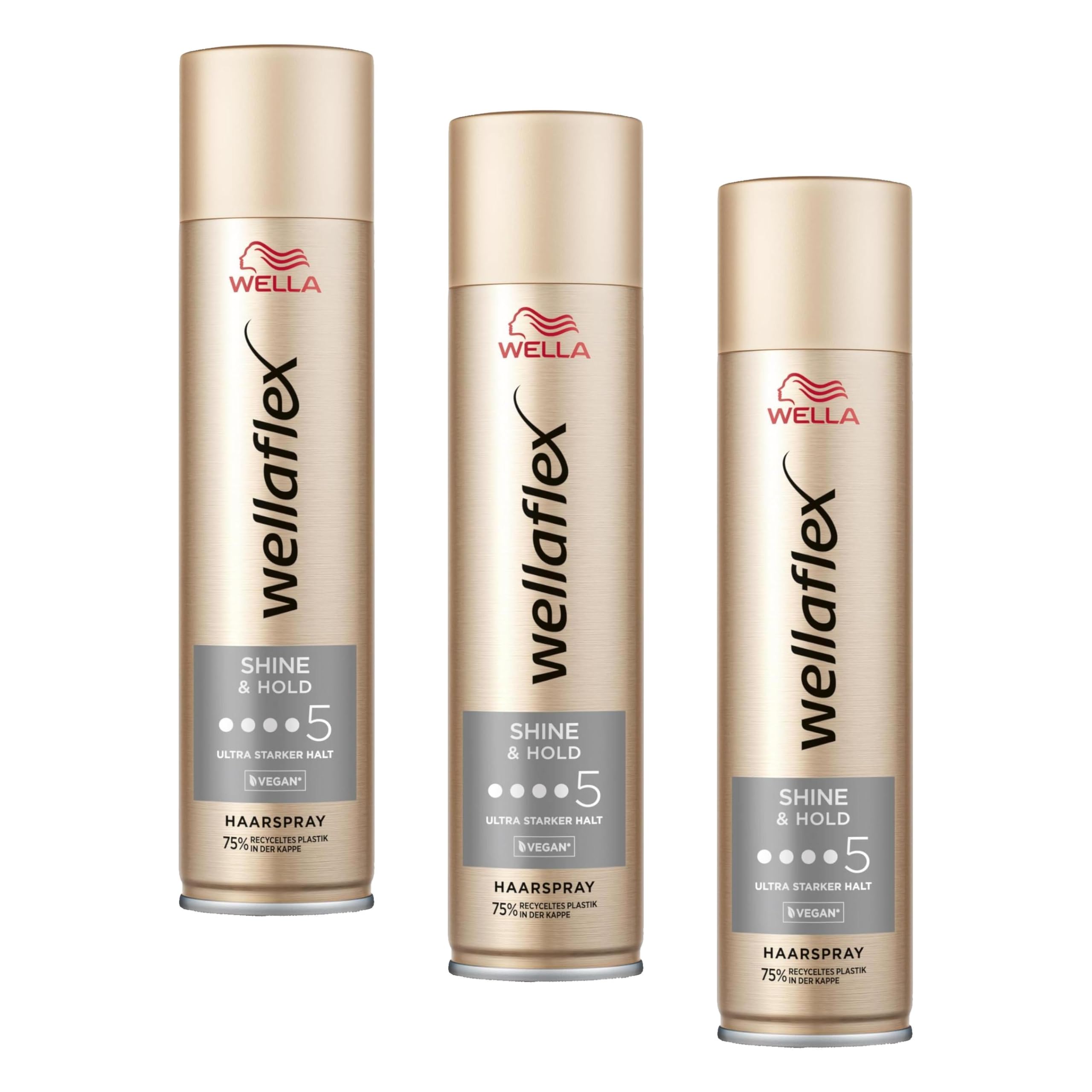 Laque Wellaflex cuir chevelu sensible formule douce tenue 48h et brillance