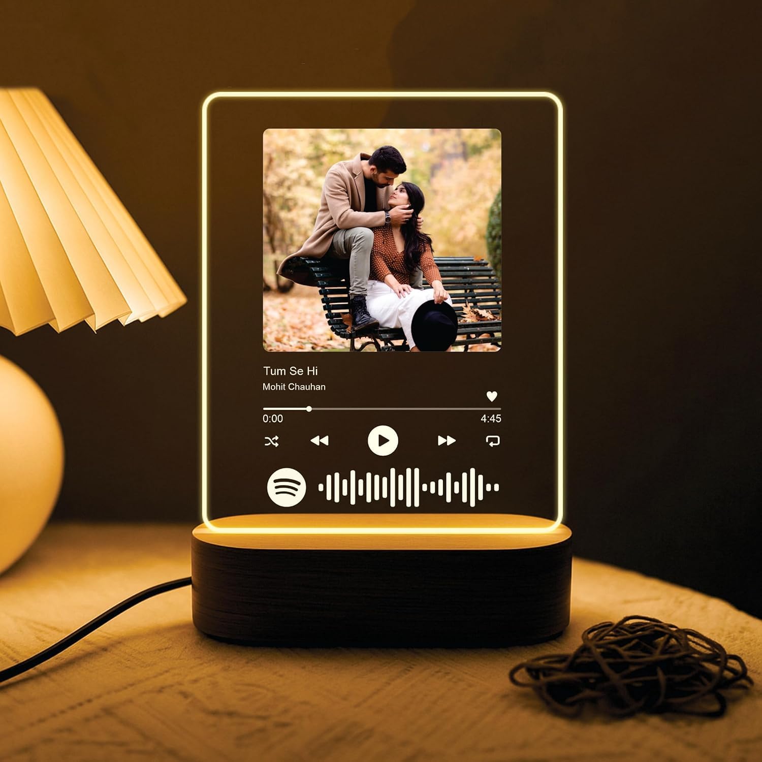 Personalized Spotify Photo Frame - Custom Music Gift -1