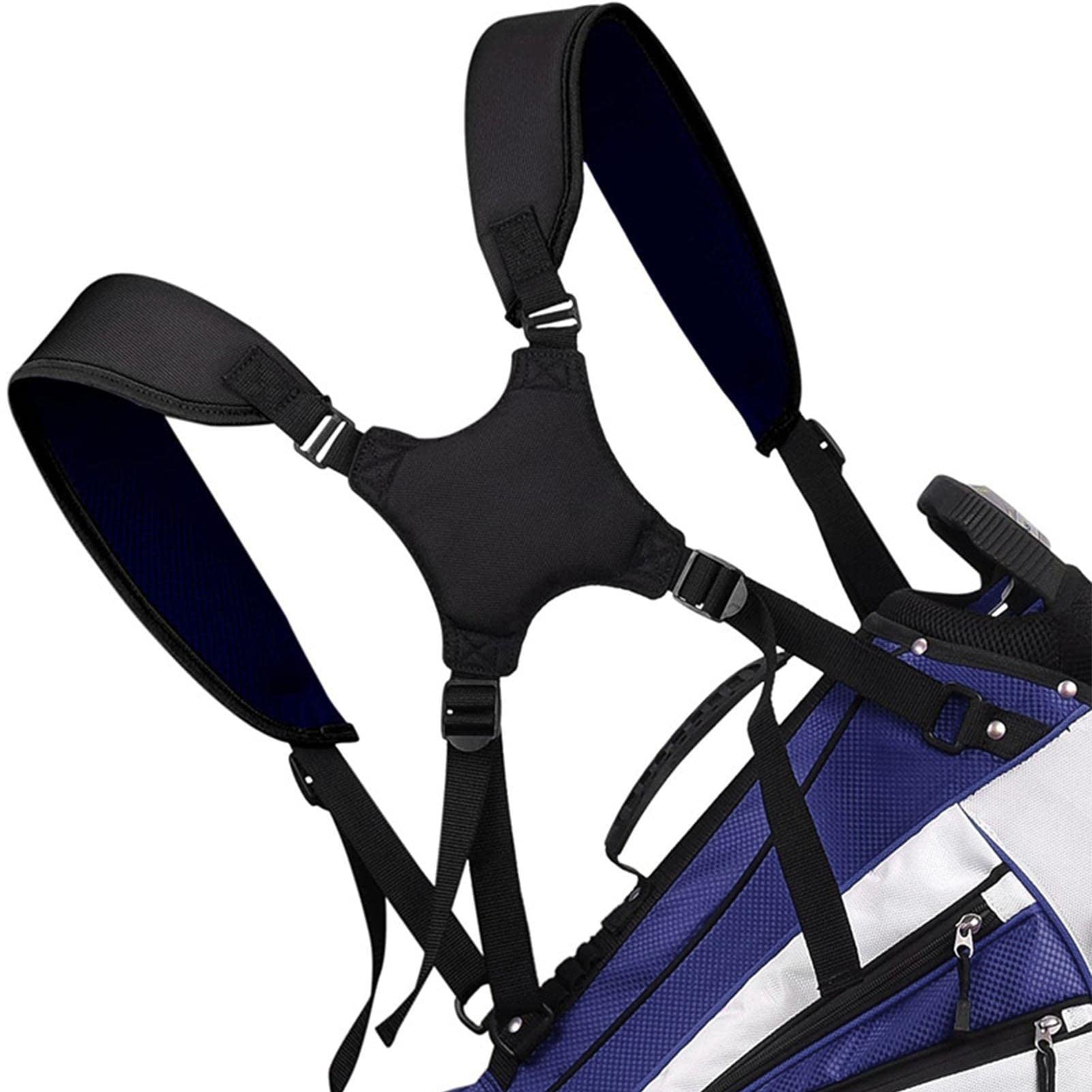 Cinghie di ricambio per sacca da golf - Attacco universale per sacca da golf | Cinghia da golf Cinghia per borsa da golf Cinghia per borsa da personale imbottita spessa Rianpesn