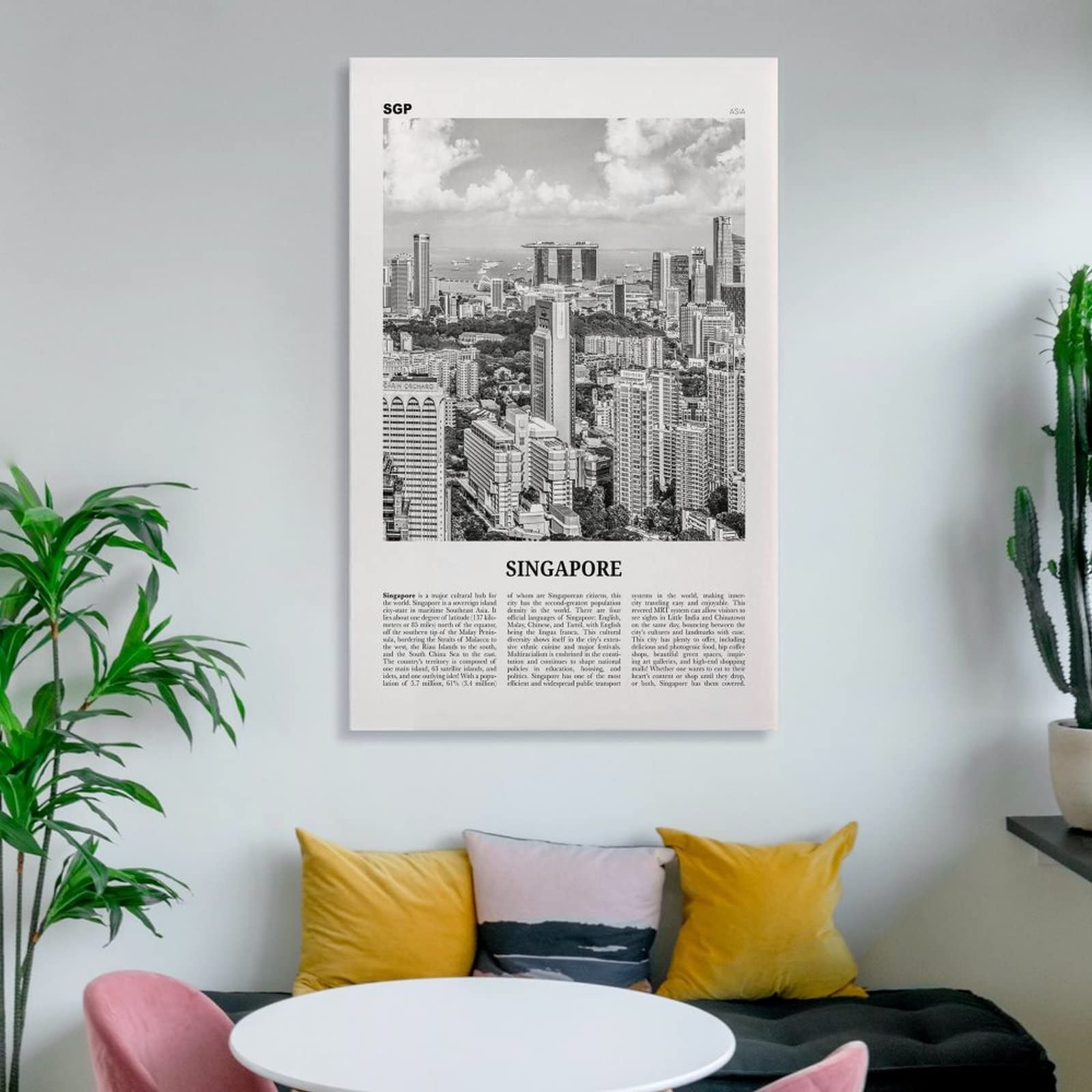 Amazon.com: Singapore Print Black And White Downtown, Singapore Wall Art,  Singapore Poster, Singapore Photo, Sin Art Wall Decoration Poster Family  Bar Restaurant Garage Cafe Art Sign Gift 12x18inch(30x45cm): Posters &  Prints