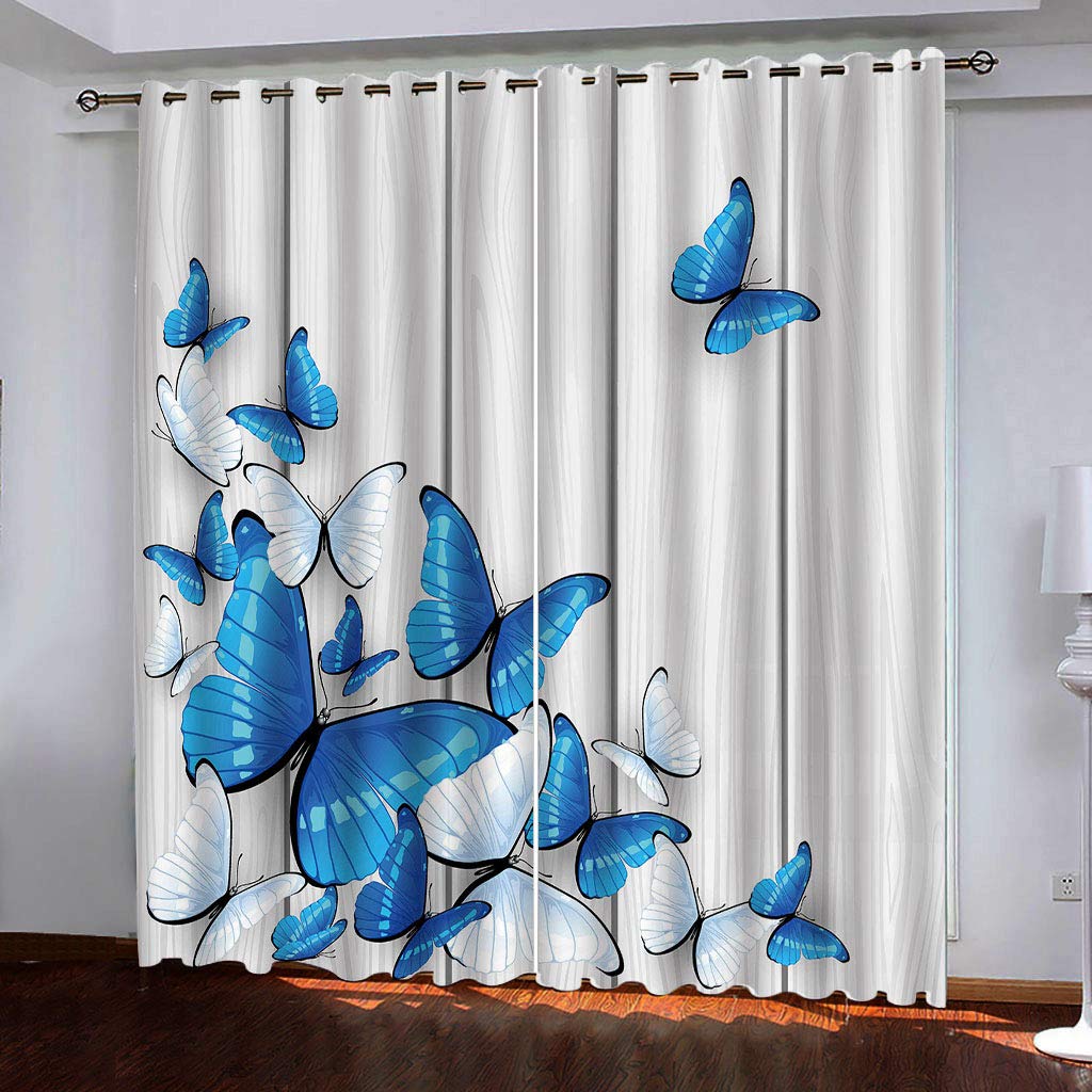 Rideau occultant blanc pour chambre d'enfant et salon cosy