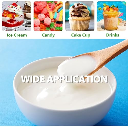 Miniatura 4 de Polvo de metilcelulosa de 3.5 onzas, polvo de metilcelulosa 100% puro para hacer helado, pasteles, yogur, metilcelulosa de grado alimenticio para