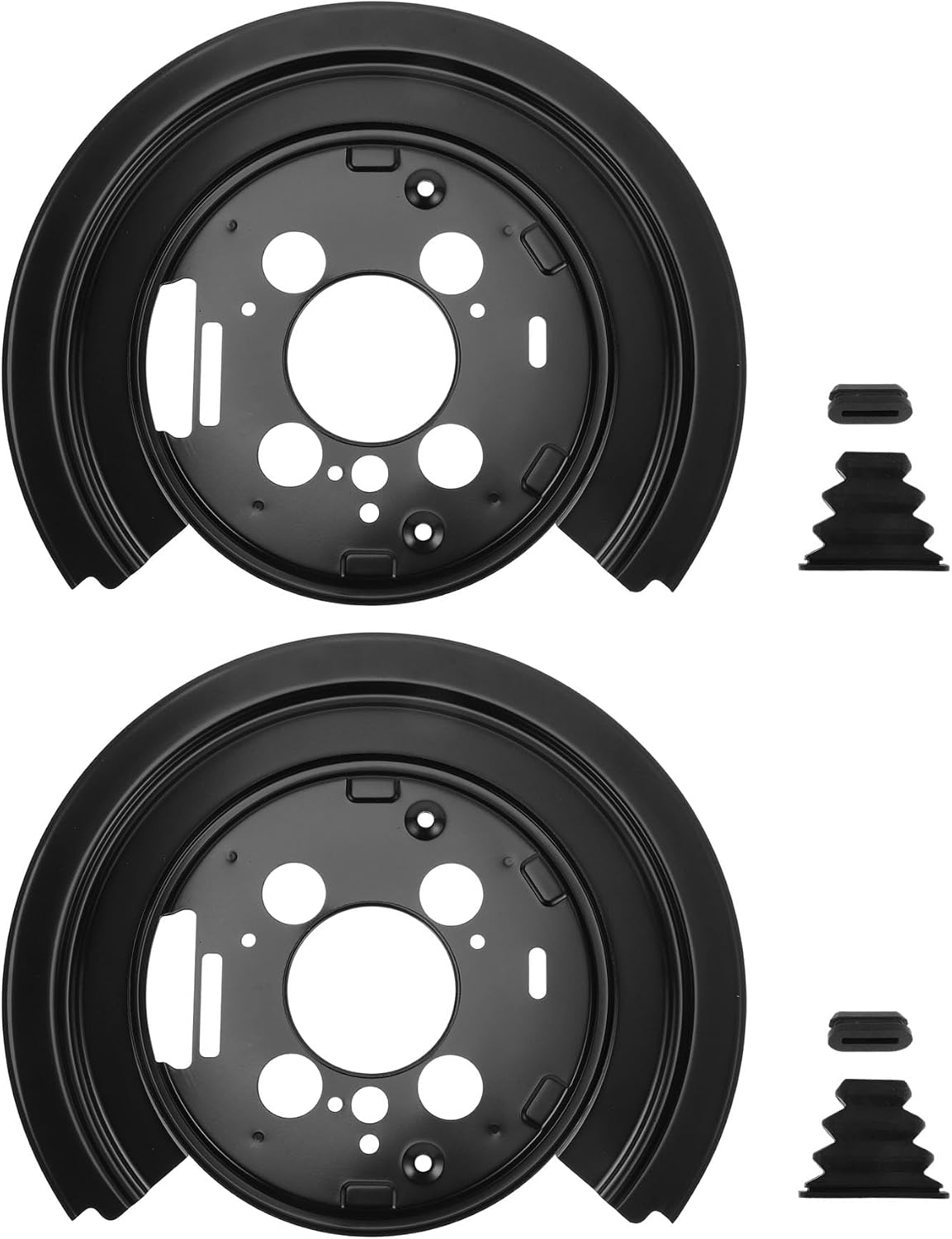 No.4779823AC/924235 Rear Left & Rear Right Wheel Brake Dust Shield for Ram 1500 2015-2018 for Ram 1500 Classic 2019-2021 Backing Plate Splash 1 Set