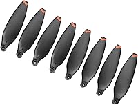 Vista 9 de Dilwe Juego de hélice de mini dron, 8 hélices de dron de bajo ruido, prueba de equilibrio dinámico, accesorios de repuesto de cuchillas de hélice