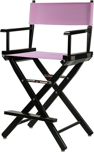 Miniatura 24 de Silla de Director de 24" Marco Negro Lona Magenta Marco negro/lona magenta,Marco negro/lona negra,Marco negro/lona marrón,Marco negro/lona