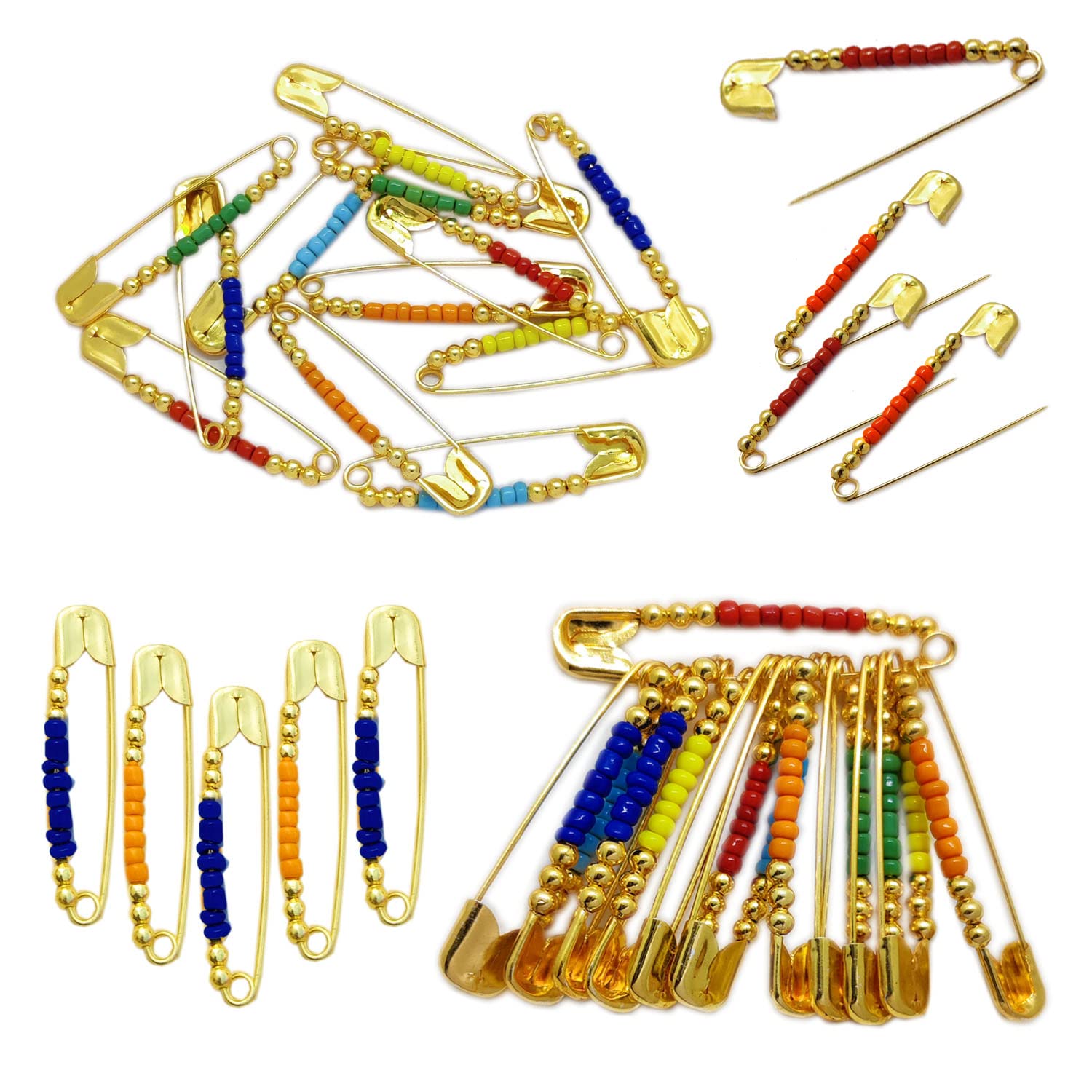 Evogirl Safety Pins Gold Multicolored Pearl Beads Brooch, Sareepin, Hijab Pin, Lock Pin Med, for Women (B09PZ9GTZB) Amazon Price History, Amazon Price Tracker