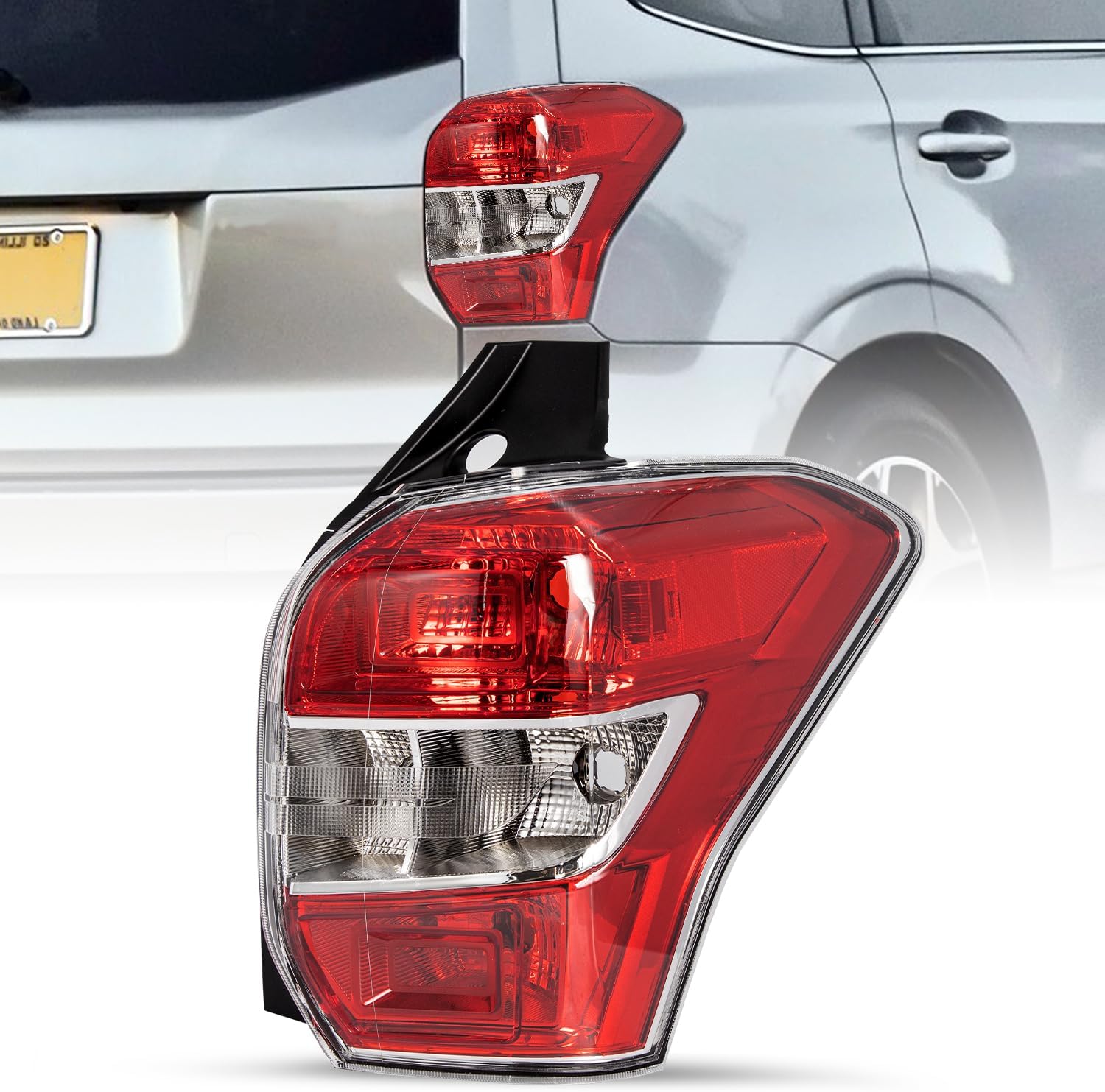 SOCKIR Tail Light Assembly Fit for 14-16 Subaru Forester Pickup Taillight Right Passenger Side