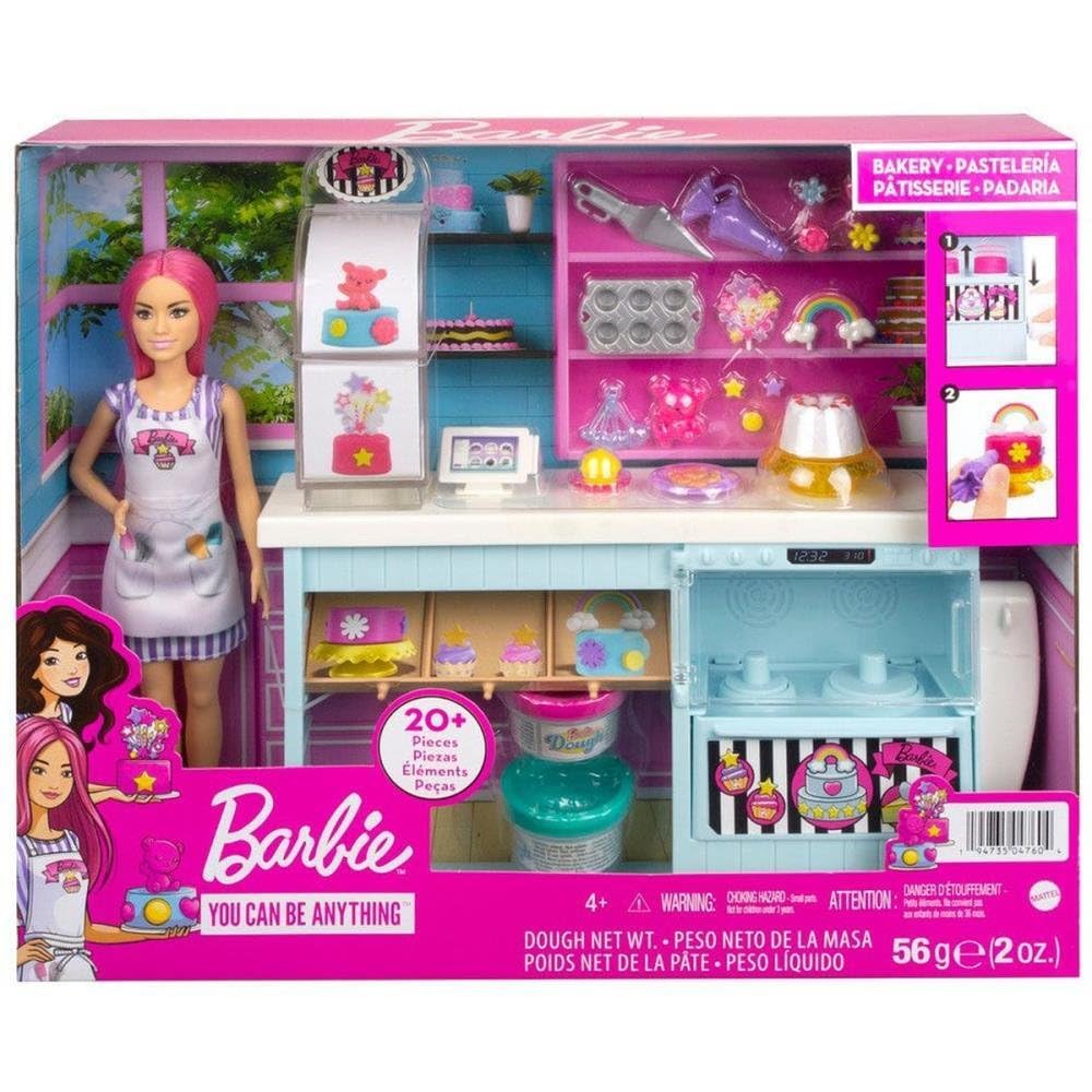 La Nuova Pasticceria di Barbie® Playset con Bambola e Accessori