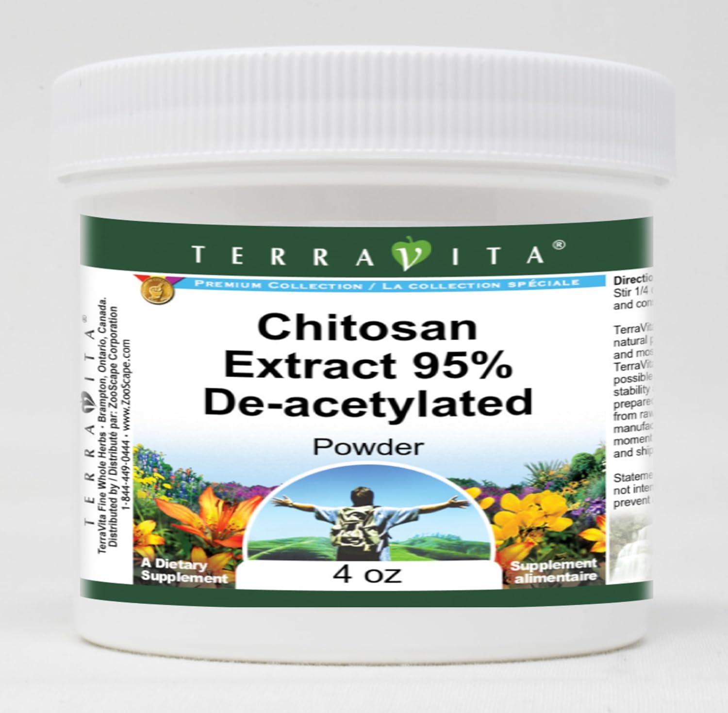 Chitosan Extract 95% De-acetylated Powder (4 oz, ZIN: 513346) - 3 Pack