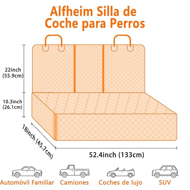 Foto 3 de 6 de Alfheim Funda Coche Perro Asiento