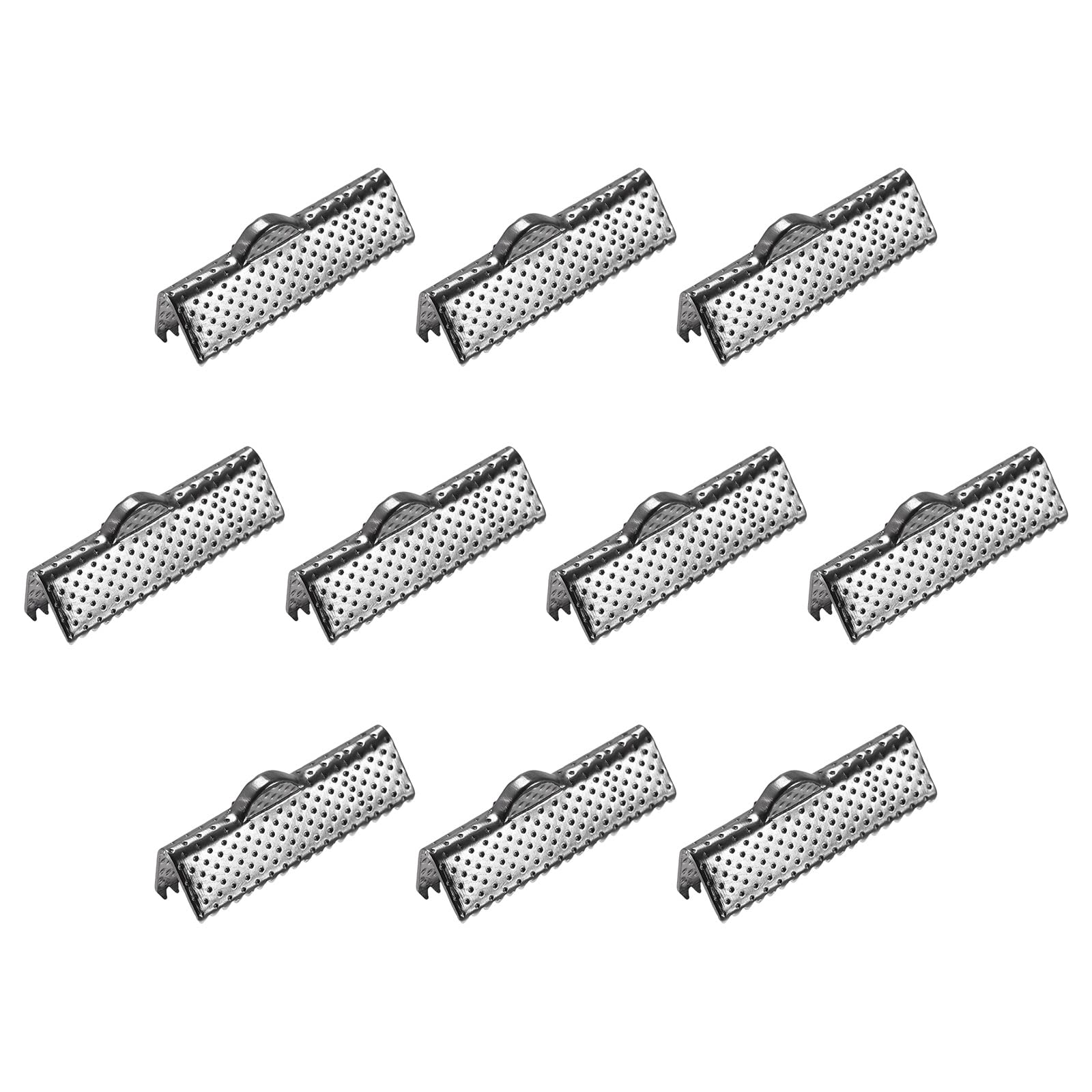 Pince à sertir pour ruban 25 mm uxcell noir métallisé serre-ruban x160