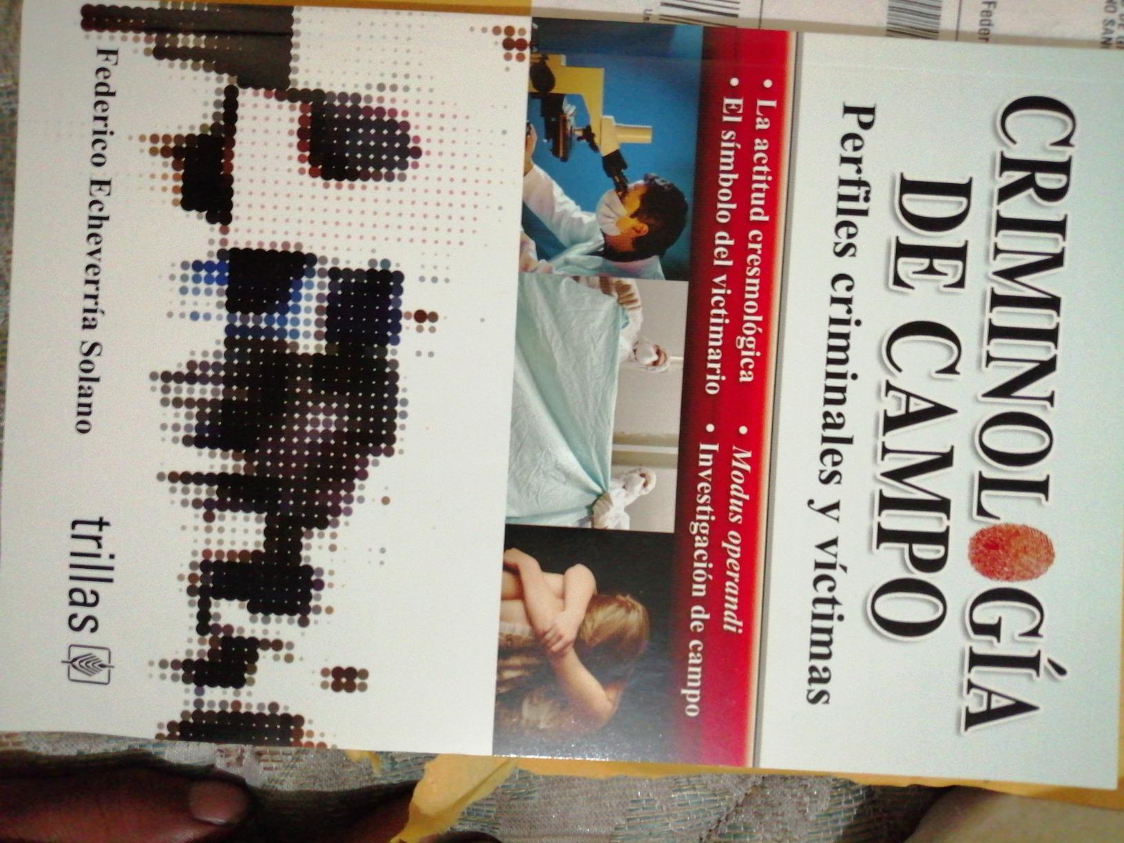 Libro Criminologia De Campo Federico Echeverria Pdf