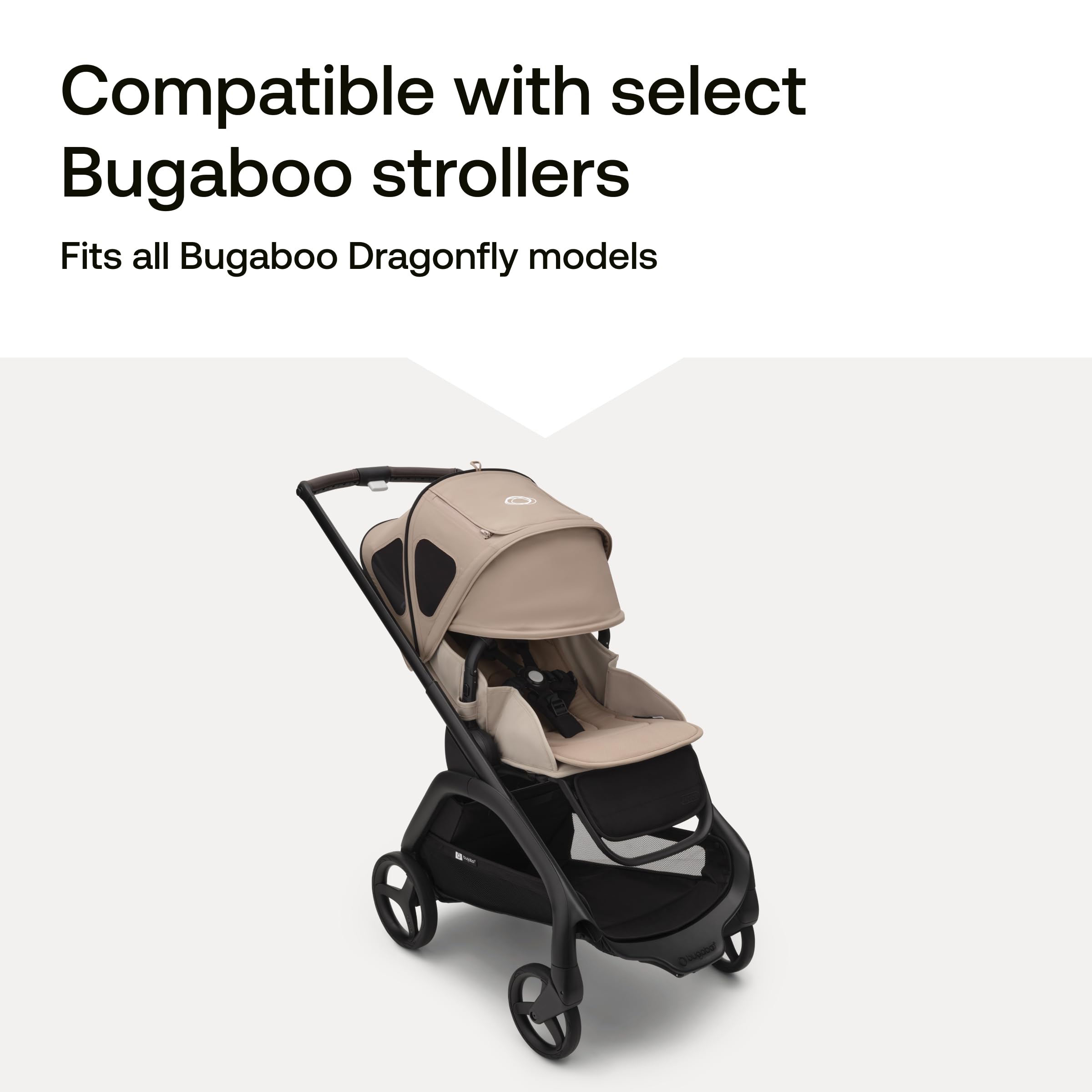 Amazon.com: Bugaboo Breezy Sun Canopy with Ventilation Panels