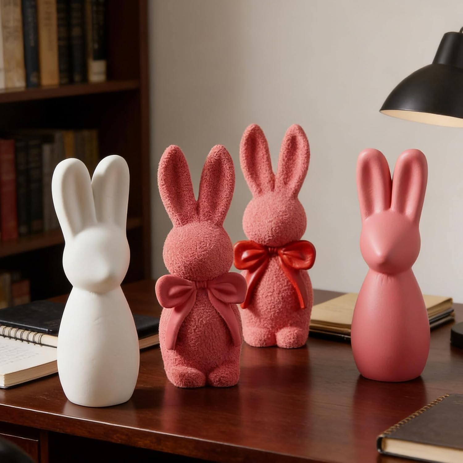 Easters Themed Silicone Rabbits Shape Materials for Gift Soap Chocolate Craft Scented Making Silicone