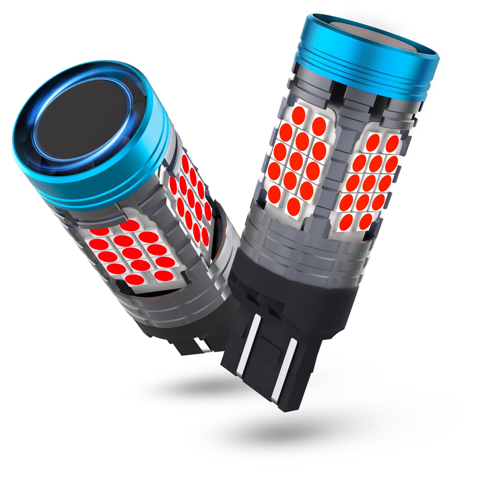 evntyps CANBUS 7443 LED Bulb Red With Built-in Resistor CANBUS