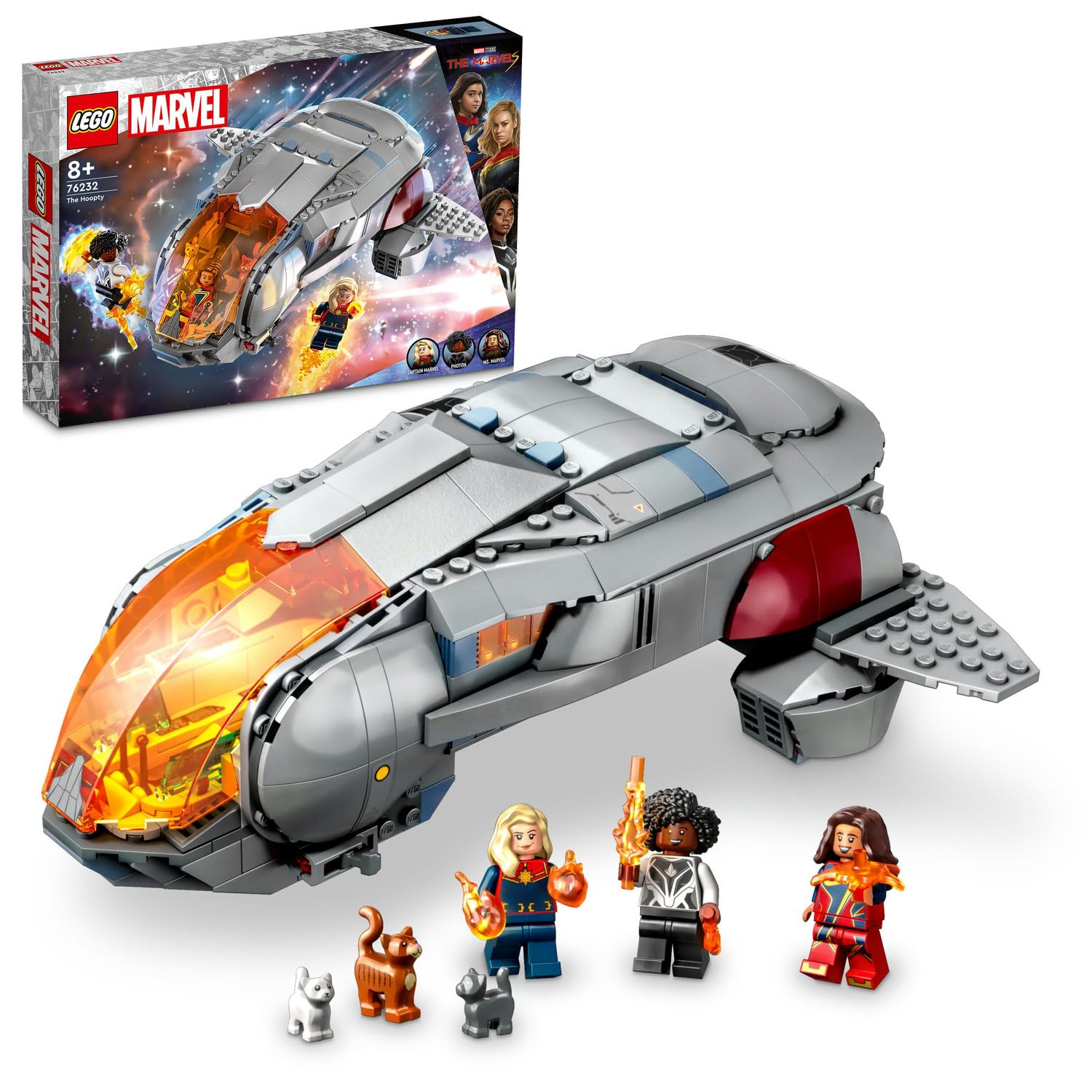 LEGO Marvel Hoopty 76232-8 Yaş ve Üzeri Kız ve Erkek Çocuklar için