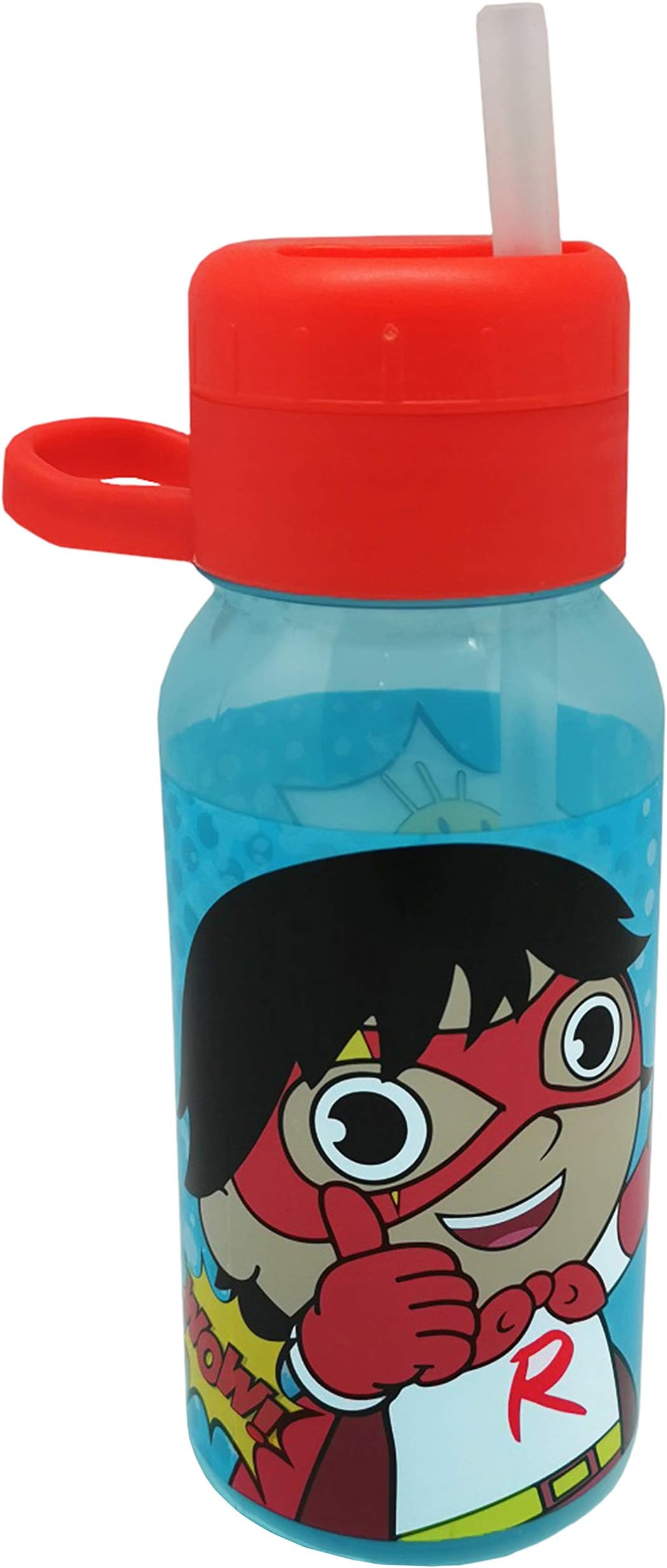 Ryans World 1535 1679 400ml Reusable Water Bottle, polypropylene plastic, Blue