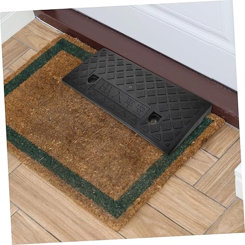 Miniatura 6 de Rampa de umbral de goma de 1.6 in de alto, almohadillas de rampa Healvian para umbral, rampa antideslizante para sillas de ruedas, rampa de scooter
