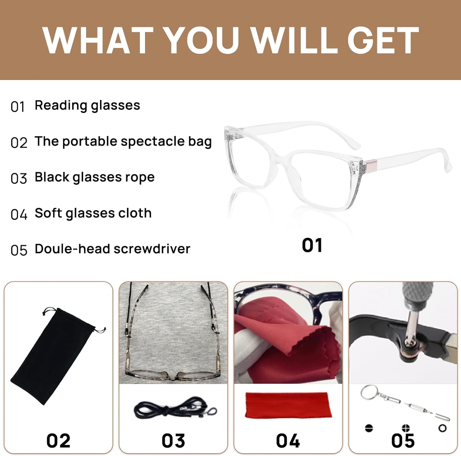 OCCI CHIARI Blue Light Blocking Photochromic Reading Glasses 1.5 Large Sunglasses Readers(1.0 1.5 2.0 2.5 3.0 3.5 4.0)