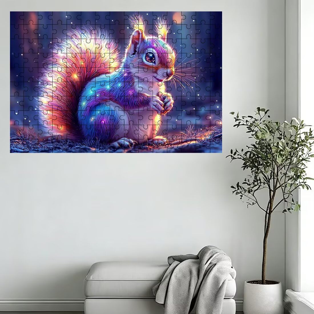 Puzzle 1500 elementów dla dorosłych, puzzle 1500 elementów marzeń, zwierzęta puzzle dla dorosłych z wykwintnym pudełkiem do pakowania, gry edukacyjne, duże drewniane puzzle na prezent dla kobiet