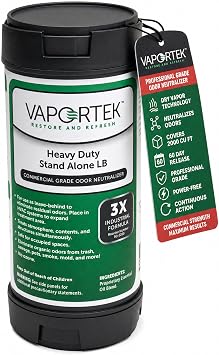 Vaportek Heavy Duty Stand Alone Leave Behind Odor Neutralizer & Eliminator