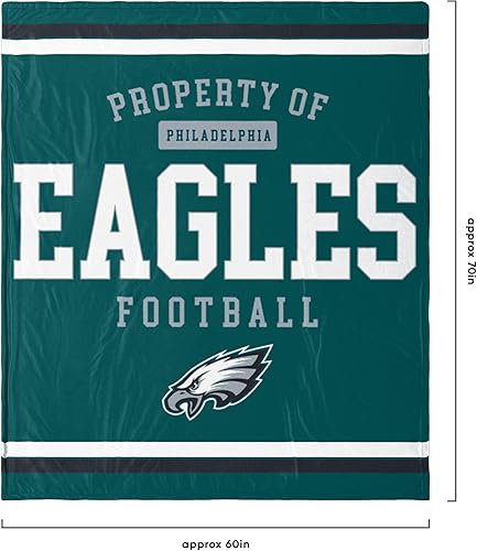 Miniatura 3 de FOCO NFL Unisex-Adult NFL Team Logo Sherpa Fleece Plush Throw Blanket - 60" x 70