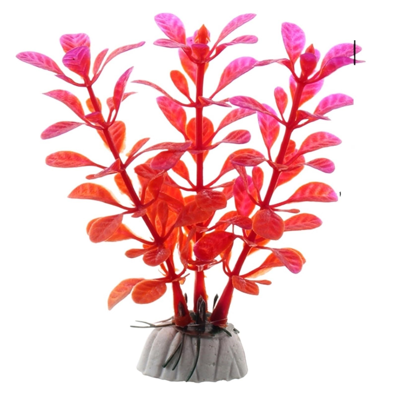 LTYKNGH Aquarium Plants 4PCS Artificial Water Plant Grass Aquarium Decorations Plants Fish Tank Flower Ornament Decor Aquatic(Color18)