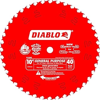 Diablo 10-Inch 40-Tooth ATB General Purpose Saw Blade