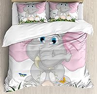 Vista 25 de Ambesonne Juego de funda de edredón de baloncesto, silueta de jugador de baloncesto, promoción de campeonato de competencia de atleta, juego de ropa