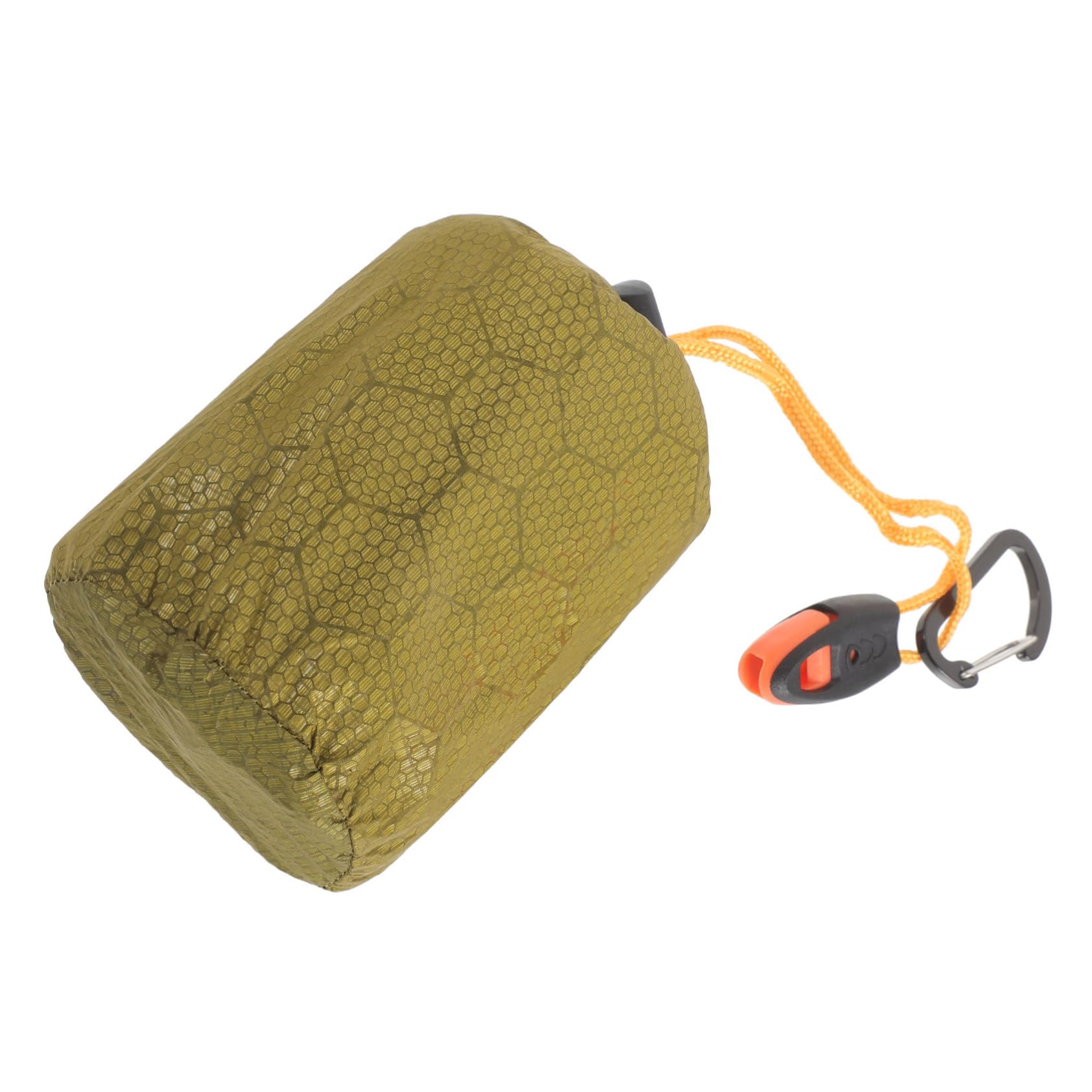 Toddmomy Pe Aluminium Film Schlafsack Zum Campen Notversorgung Schlafsack Für Haustiere Camping -Tasche Tasche Mit Kordelzug Überlebenswarmer Schlafsack Grün Pe-aluminiumfolie