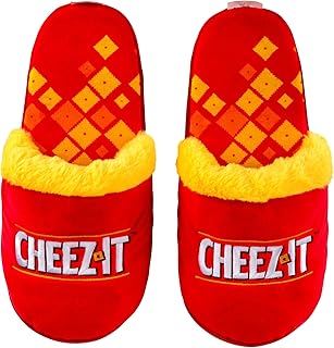 Cheez It Themed Fun Novelty Slippers