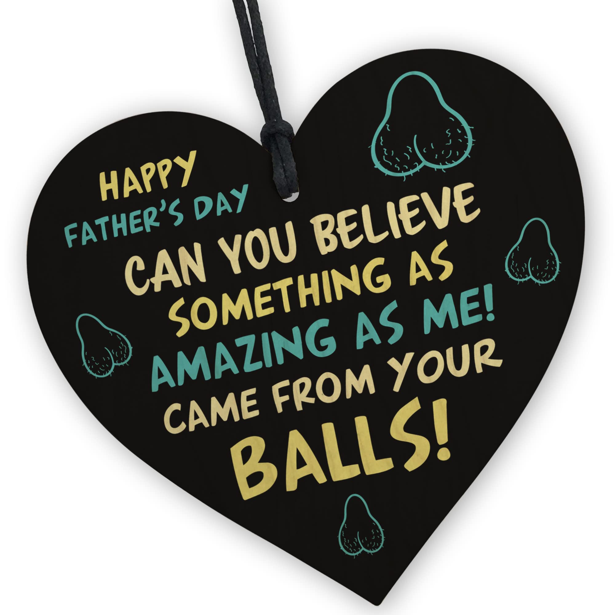 Red Ocean Funny Hilarious Fathers Day Gift For Dad Novelty Gift For Dad Rude Gifts For Him Gifts From Daughter Son