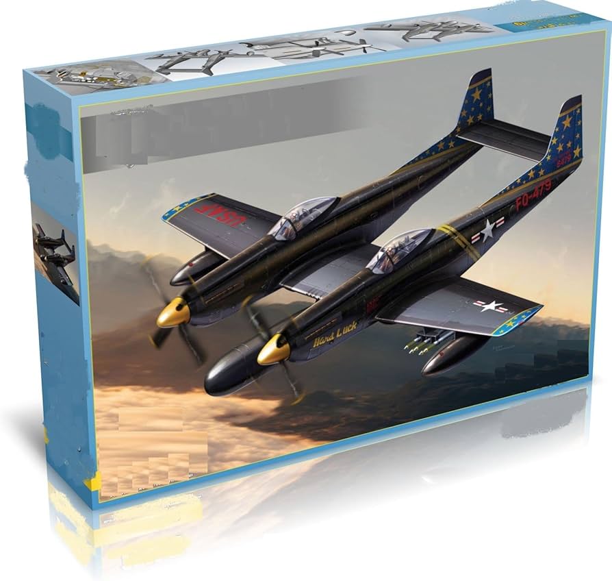 モデルズピット ツインマスタング 1/48 F-82F/G MDV4818 Amazon | モデル Svit 4818 - 1/48 F-82F/G ツインマスタングスケール