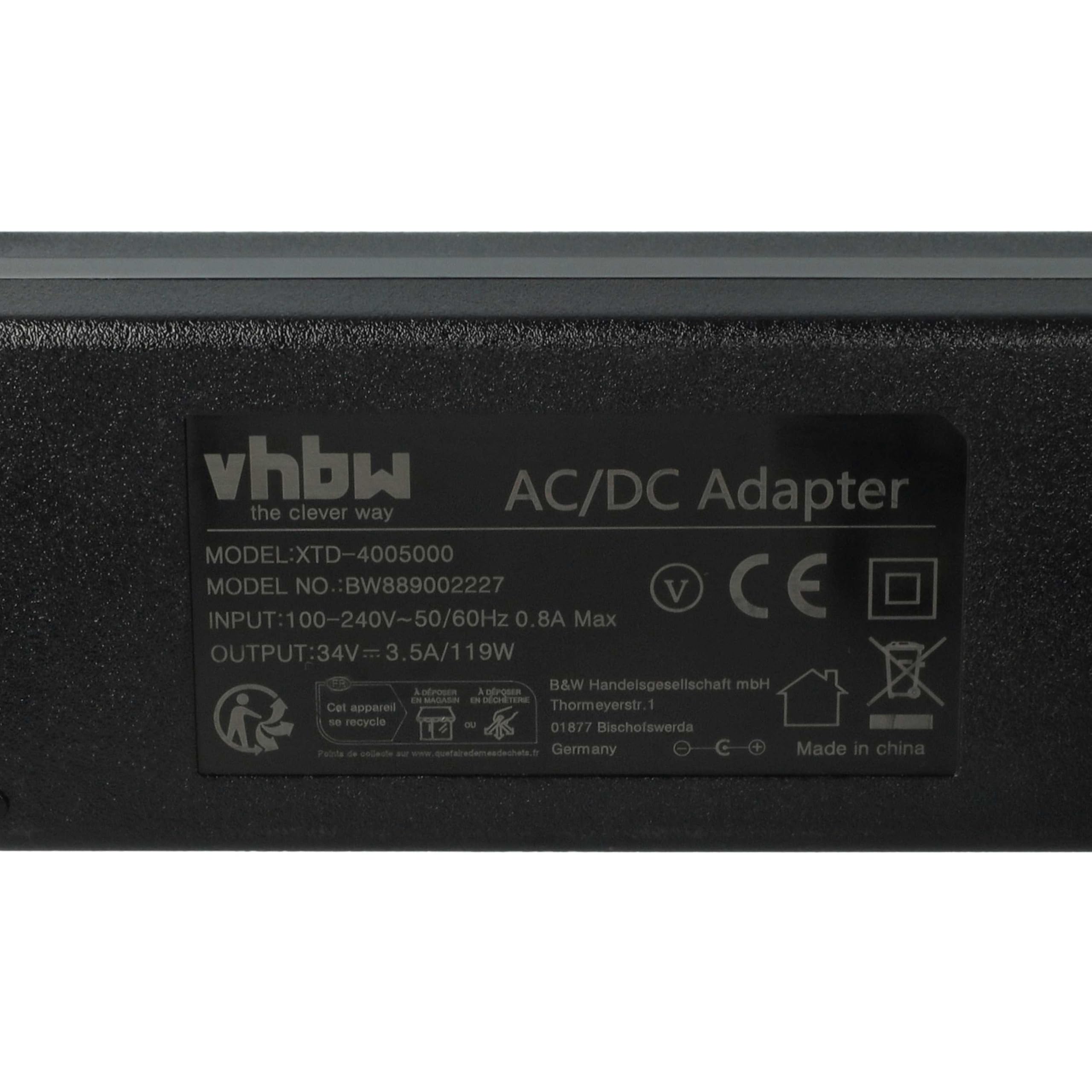 vhbw 1 x zasilacz kompatybilny z akumulatorami Cub Cadet XR3 XR3 5000 do kosiarki robota