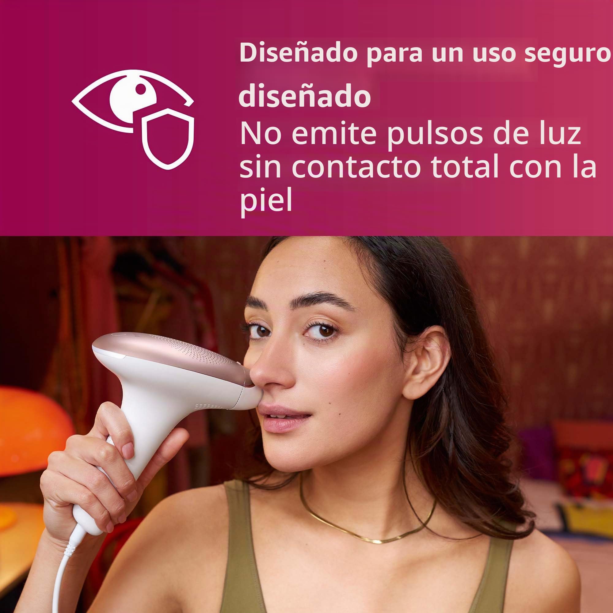 Philips Lumea Advanced Dispositivo de depilación IPL SC1997/00 - Depilación con luz (Oro, Blanco, Luz pulsada doméstica (HPL), 15 min, 1 min, 1 min, 1 min)