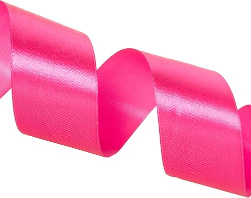 Vista 365 de Cinta de satén sólido azul real de 1 pulgada, cinta de tela artesanal de 50 yardas para envolver regalos, ramos florales, decoración de fiesta