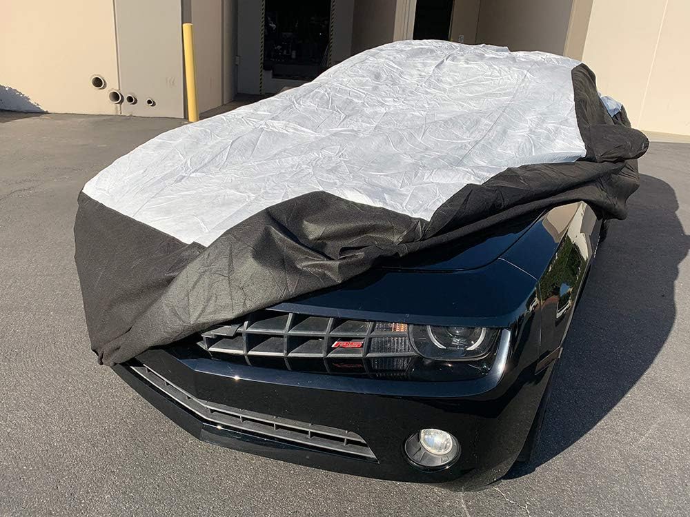 Tuxcover Custom Fits 2010-2021 Chevy Camaro Coupe LS LT Car Cover All Weatherproof Multi Tyvek Covers