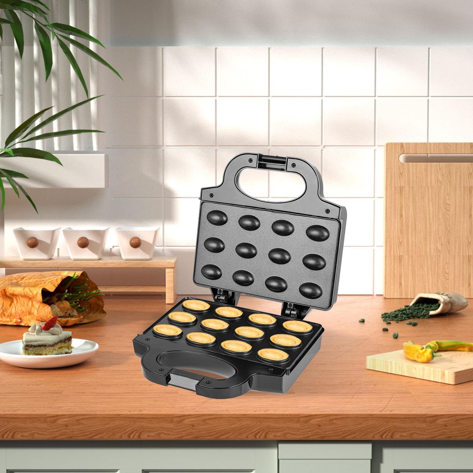 Macchina per biscotti assortiti, macchina per cuocere le noci Macchina per | Strumento per preparare la colazione con manici fantastici per colazione, pranzo, cena