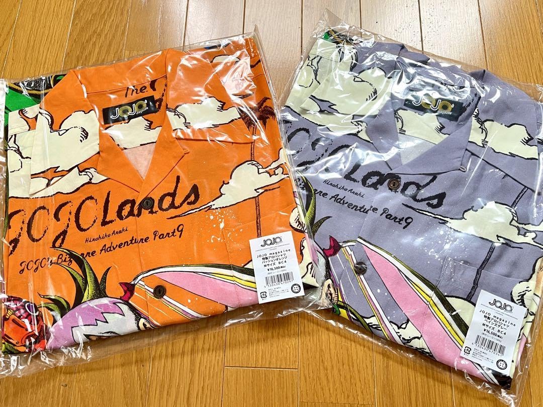 Amazon.co.jp: ジョジョランズ 特製アロハシャツ Mサイズ パッション