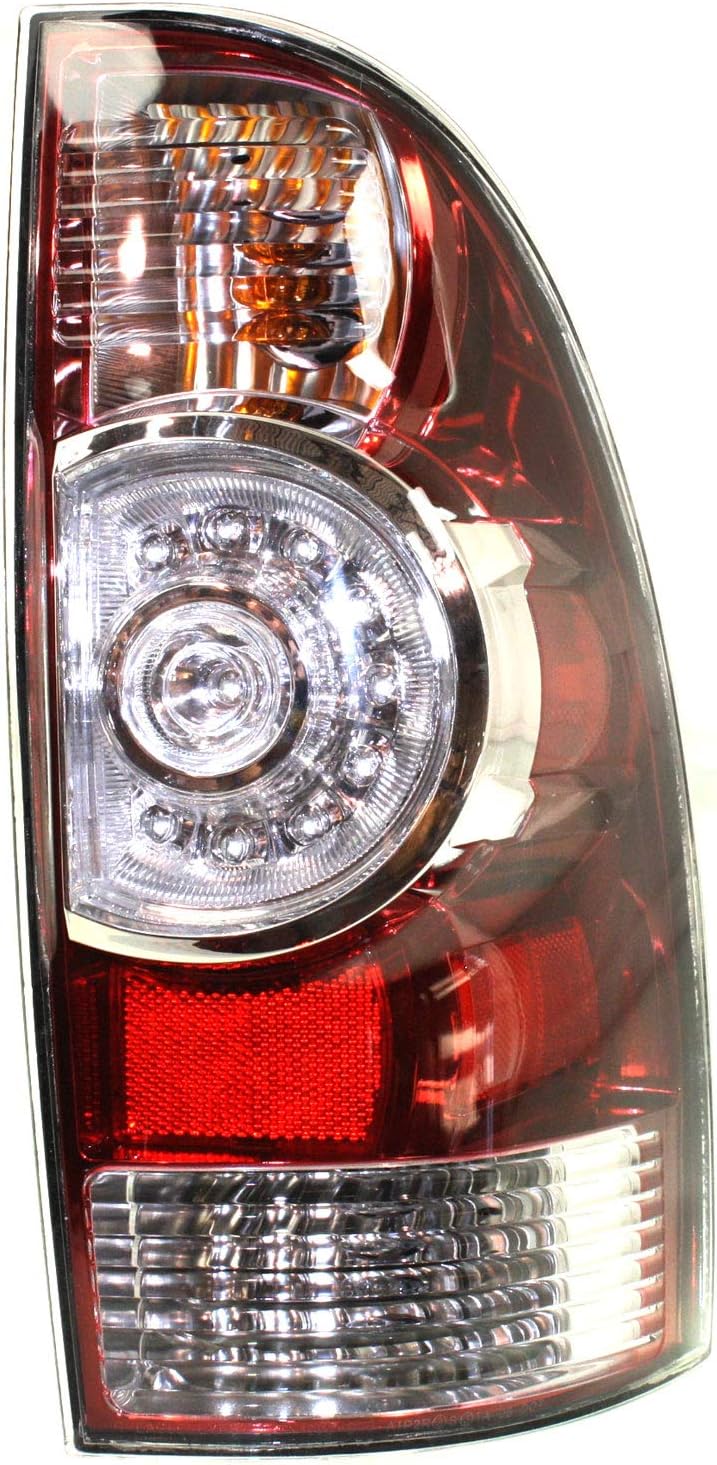 Evan Fischer Passenger Side Tail Light Assembly Compatible with 2008-2015 Toyota Tacoma