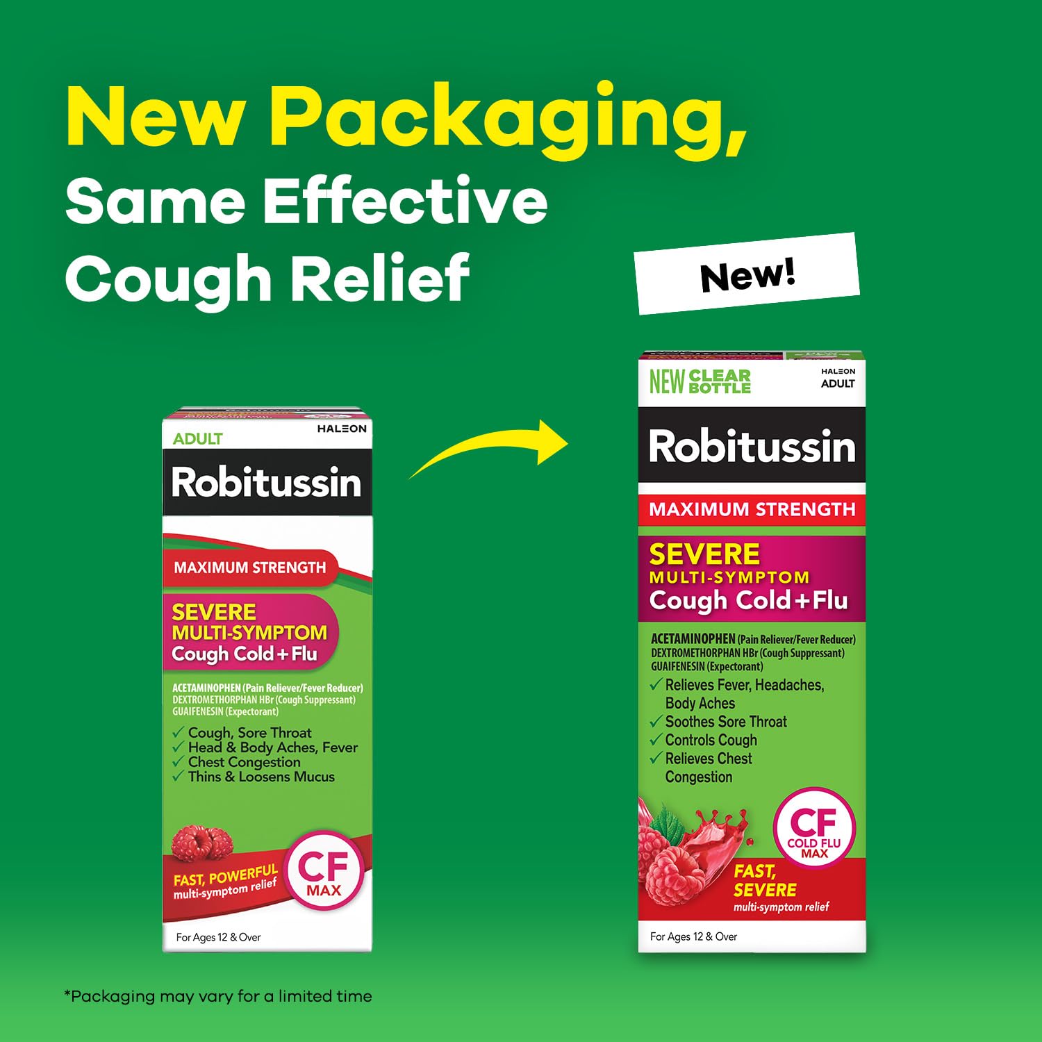 Robitussin CF Maximum Strength, Adult Formula, 8 fl oz — Amazon image 2