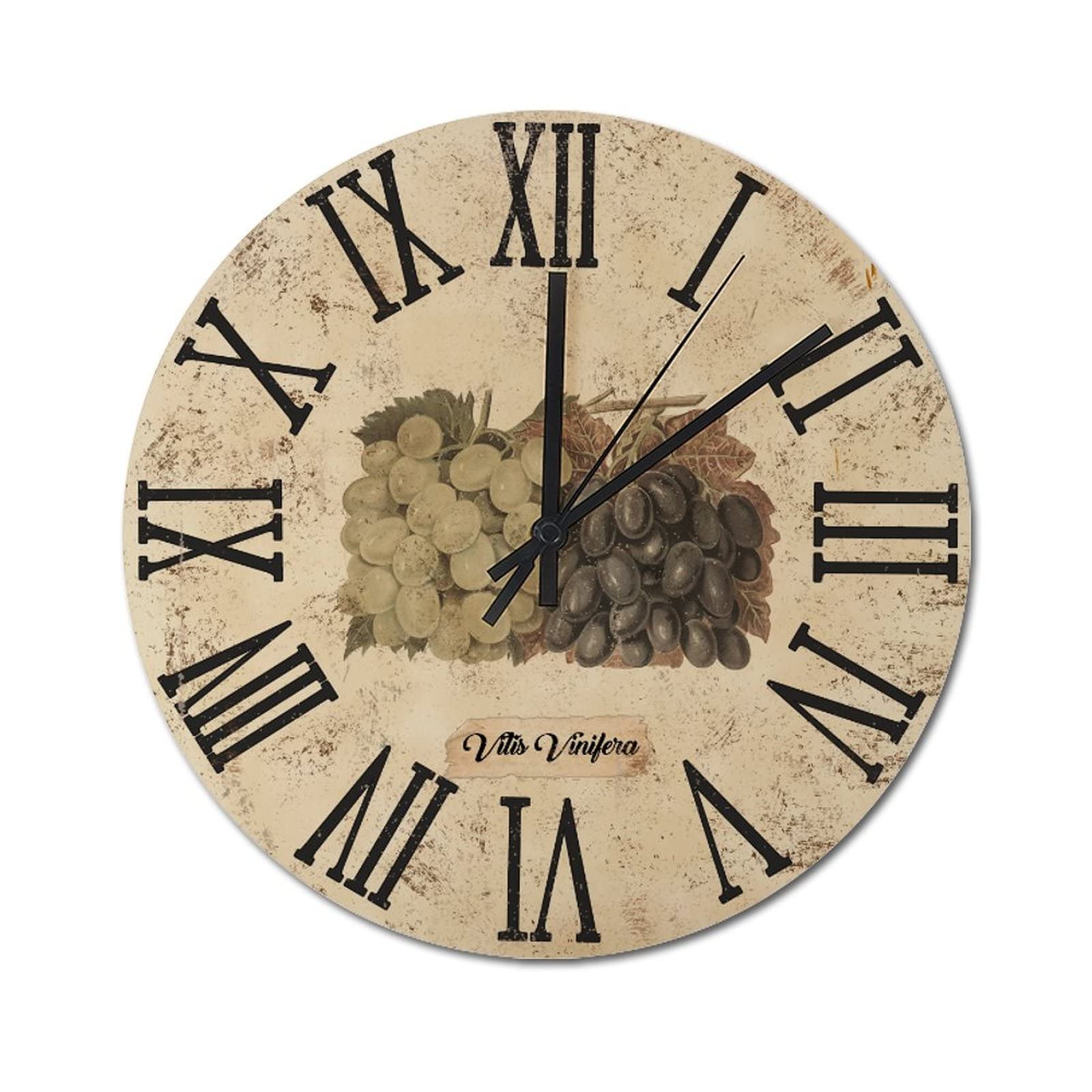 Horloge murale silencieuse sans tic-tac pour des nuits calmes